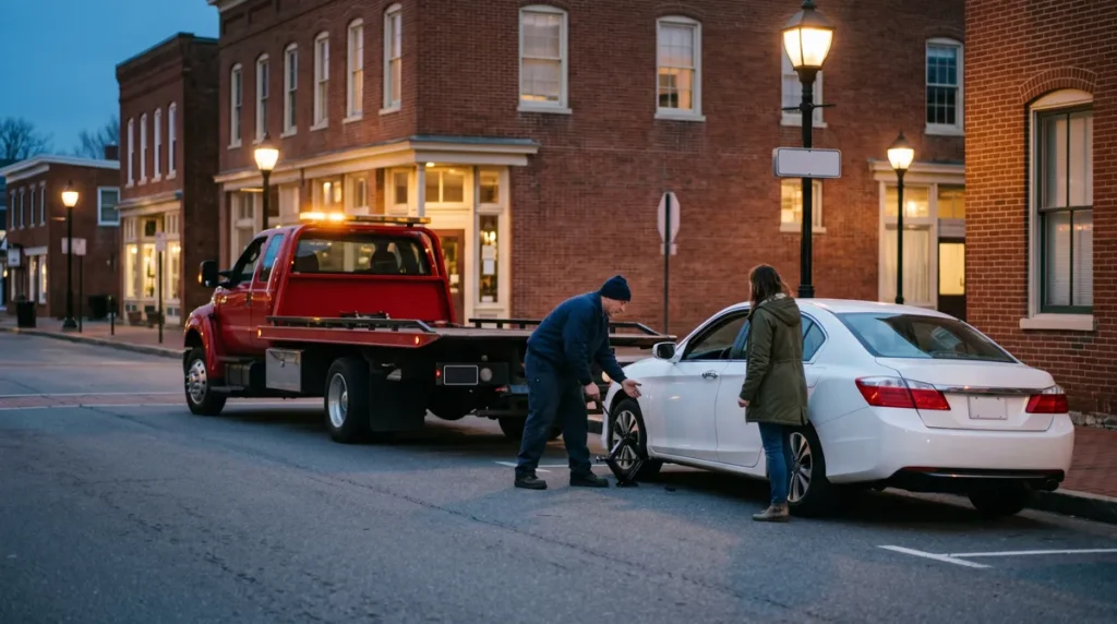 Professional towing service near Tennessee