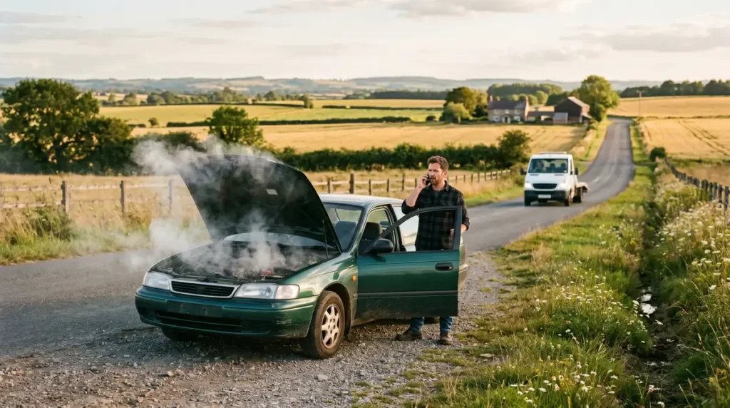 What to do during a car breakdown near Wilson County, TN