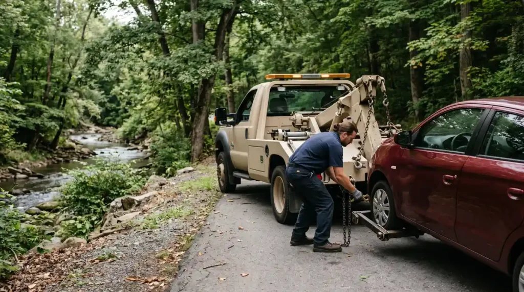 Towing Service in Hartsville, TN Light Duty Tow Service