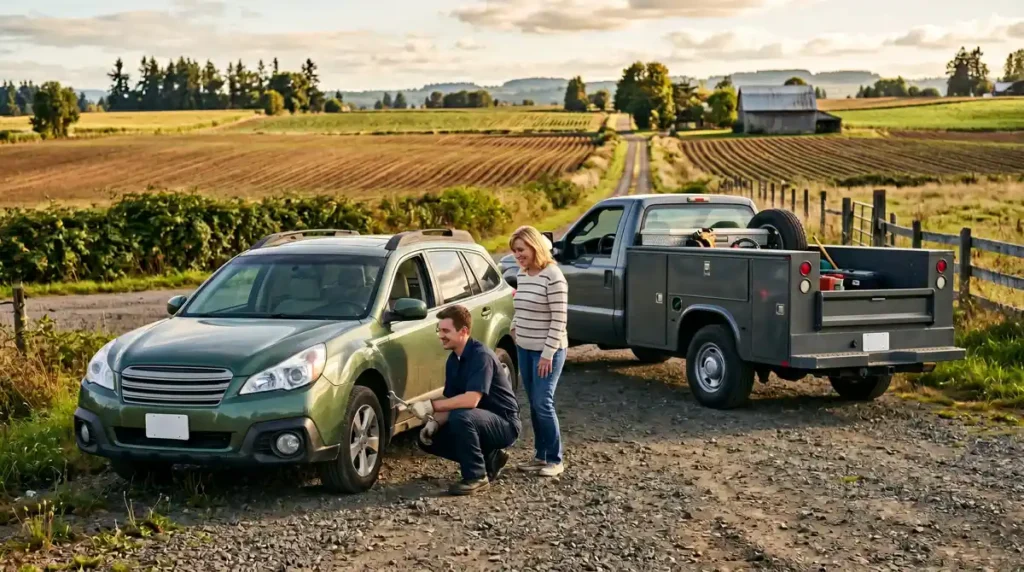Roadside assistance service near Wilson County, TN
