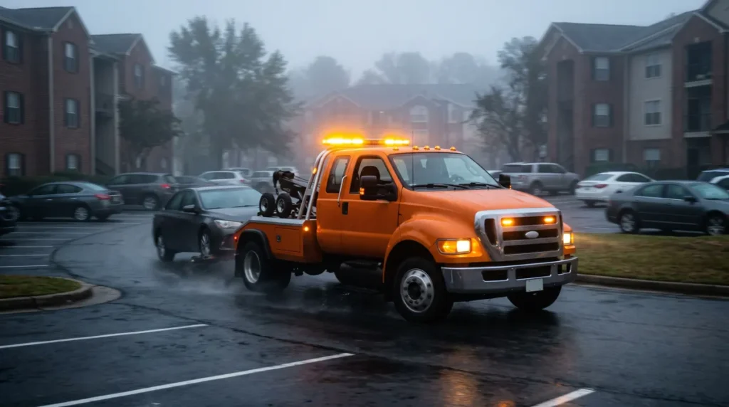 Emergency towing service near Lebanon, TN
