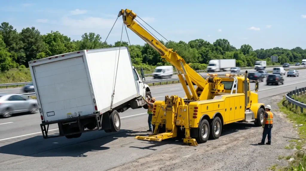 Heavy duty towing and recovery near Lebanon, TN