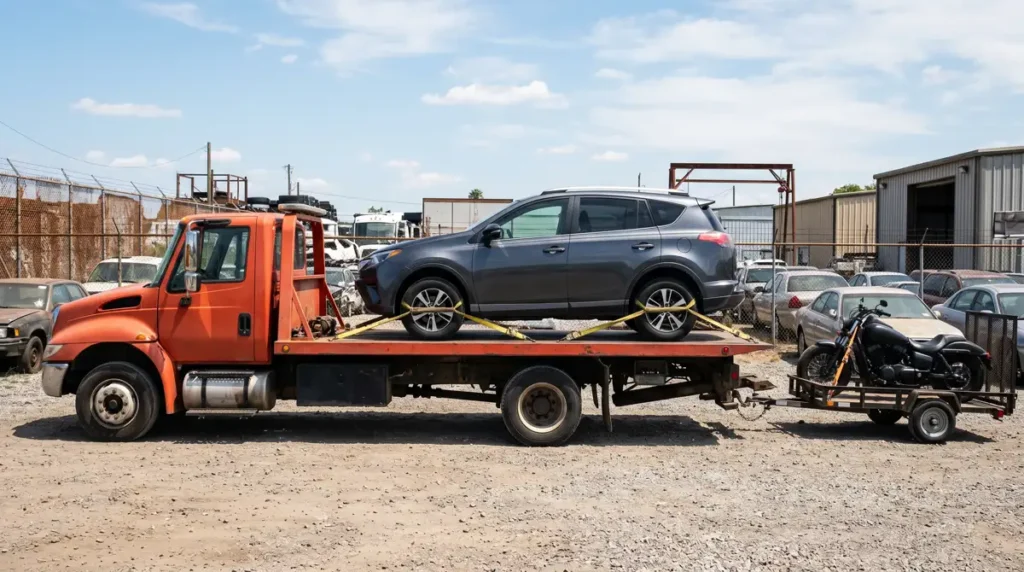 Types of vehicles that can be towed in Lebanon, TN