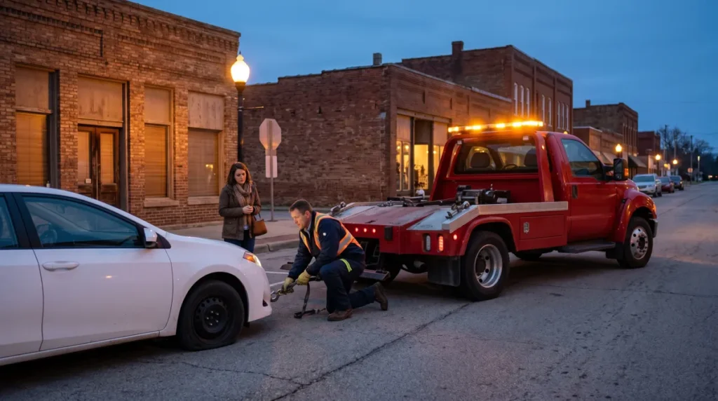 Professional towing service near Lebanon, TN