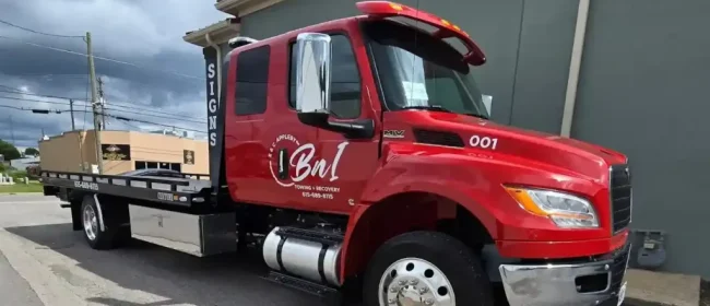 Professional Accident Recovery in Lebanon, TN | Towing & Recovery in Lebanon, TN | BNI Towing & Recovery